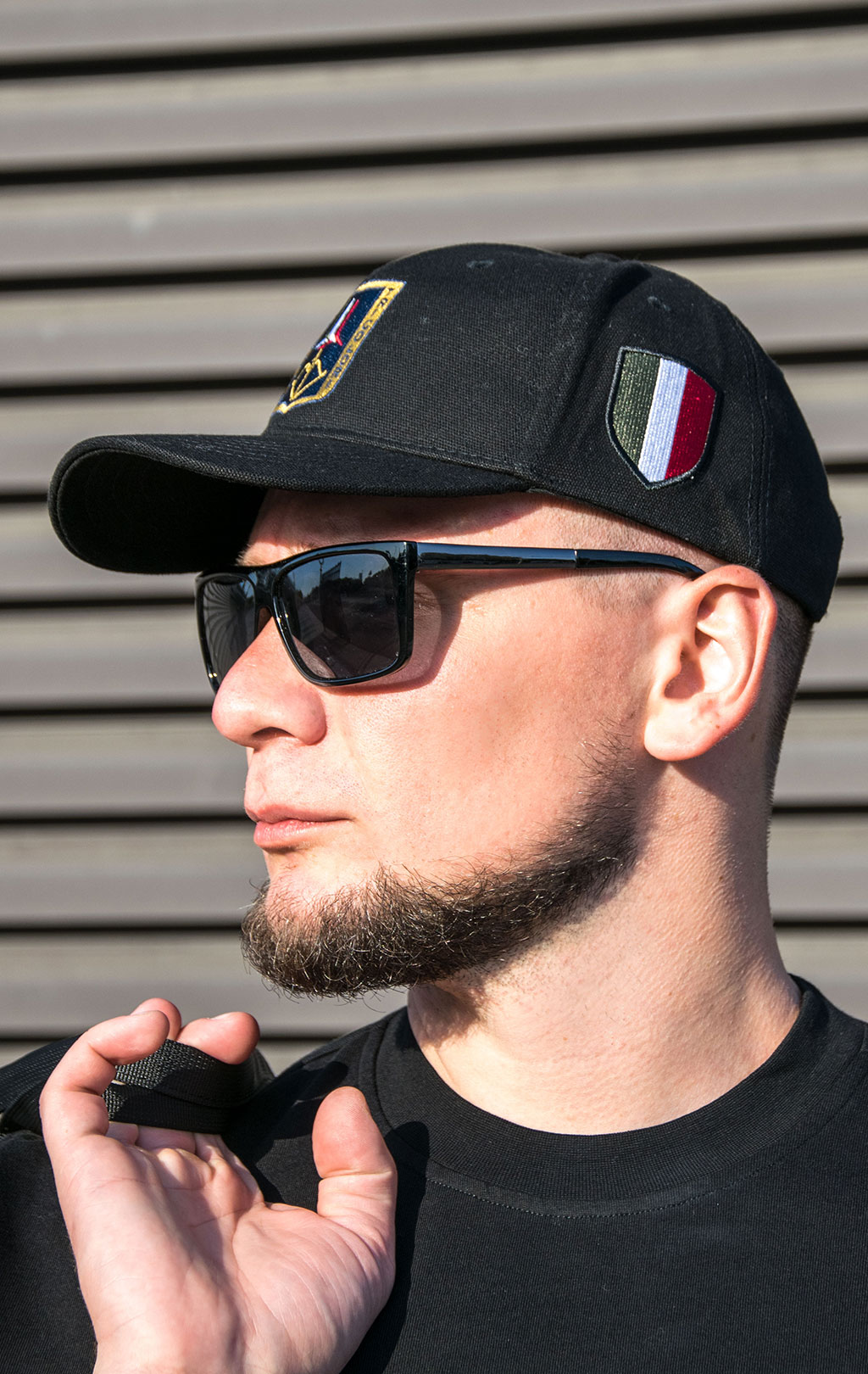 Бейсболка AERONAUTICA MILITARE FW 23/24/CN jet black (HA 1150)