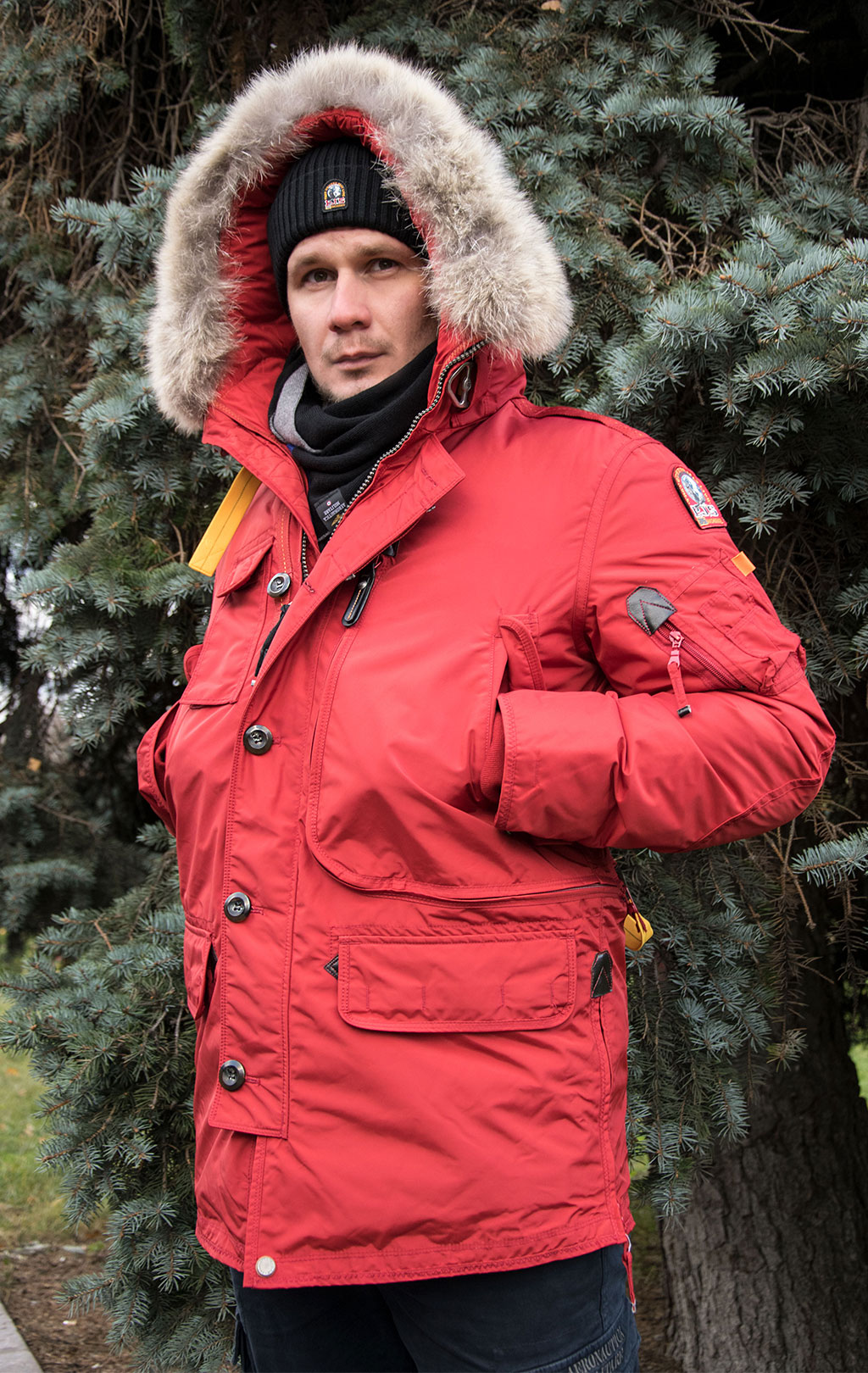 Аляска-пуховик PARAJUMPERS KODIAK FW 19/20 scarlet 