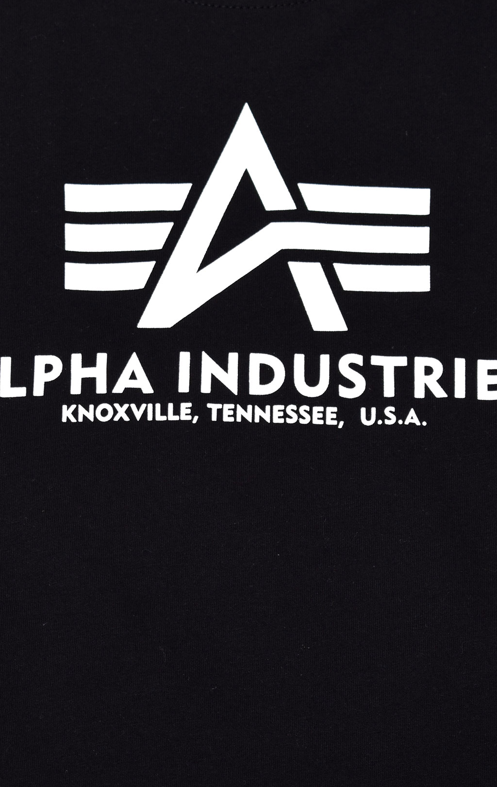 Детская футболка ALPHA INDUSTRIES BASIC T black 
