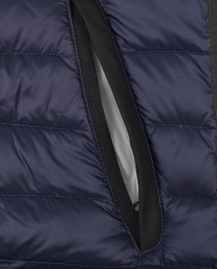 Куртка-пуховик лёгкая PARAJUMPERS HAE с капюшоном ink blue 