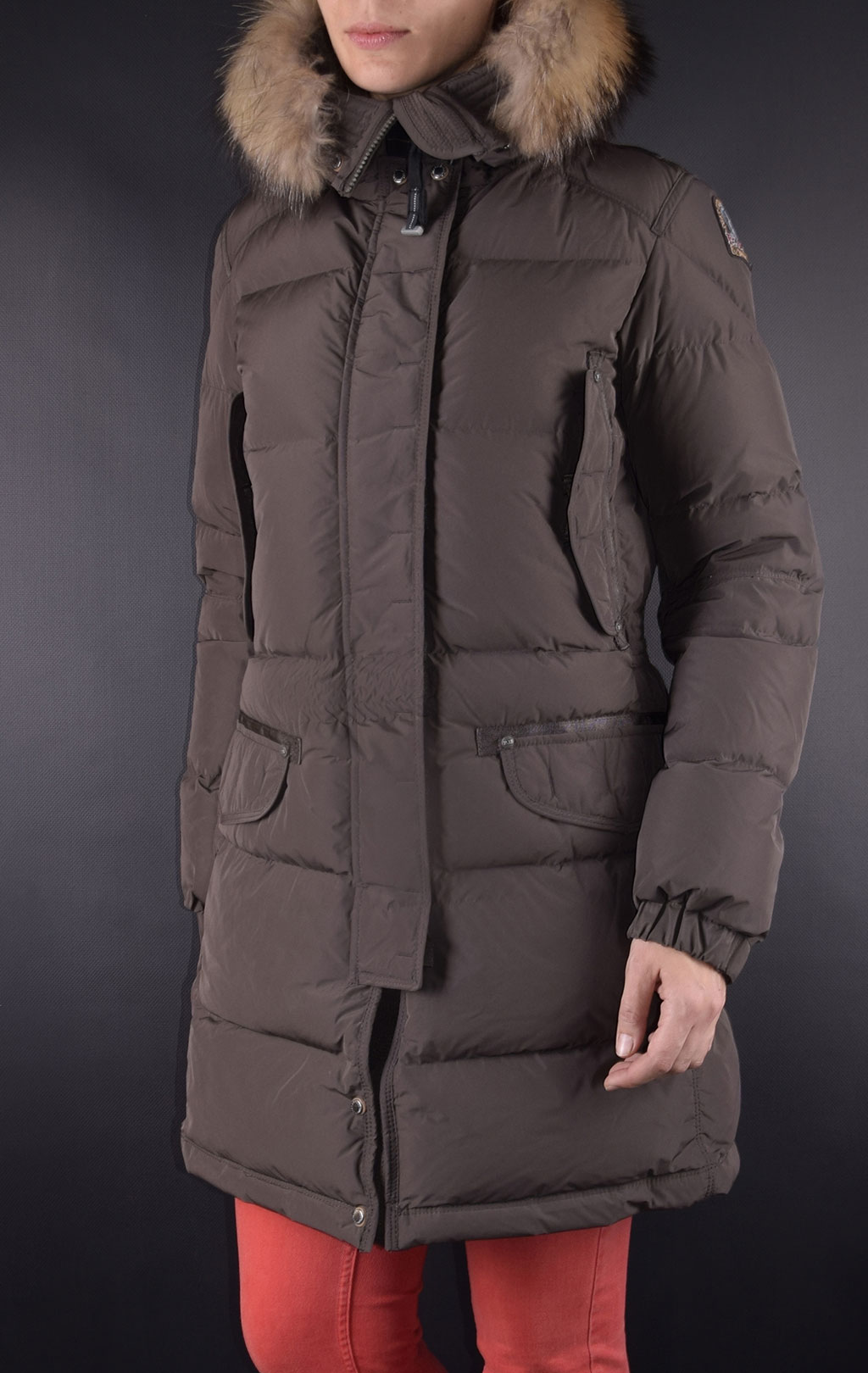 Женский пуховик PARAJUMPERS HARRASEEKET old timber 