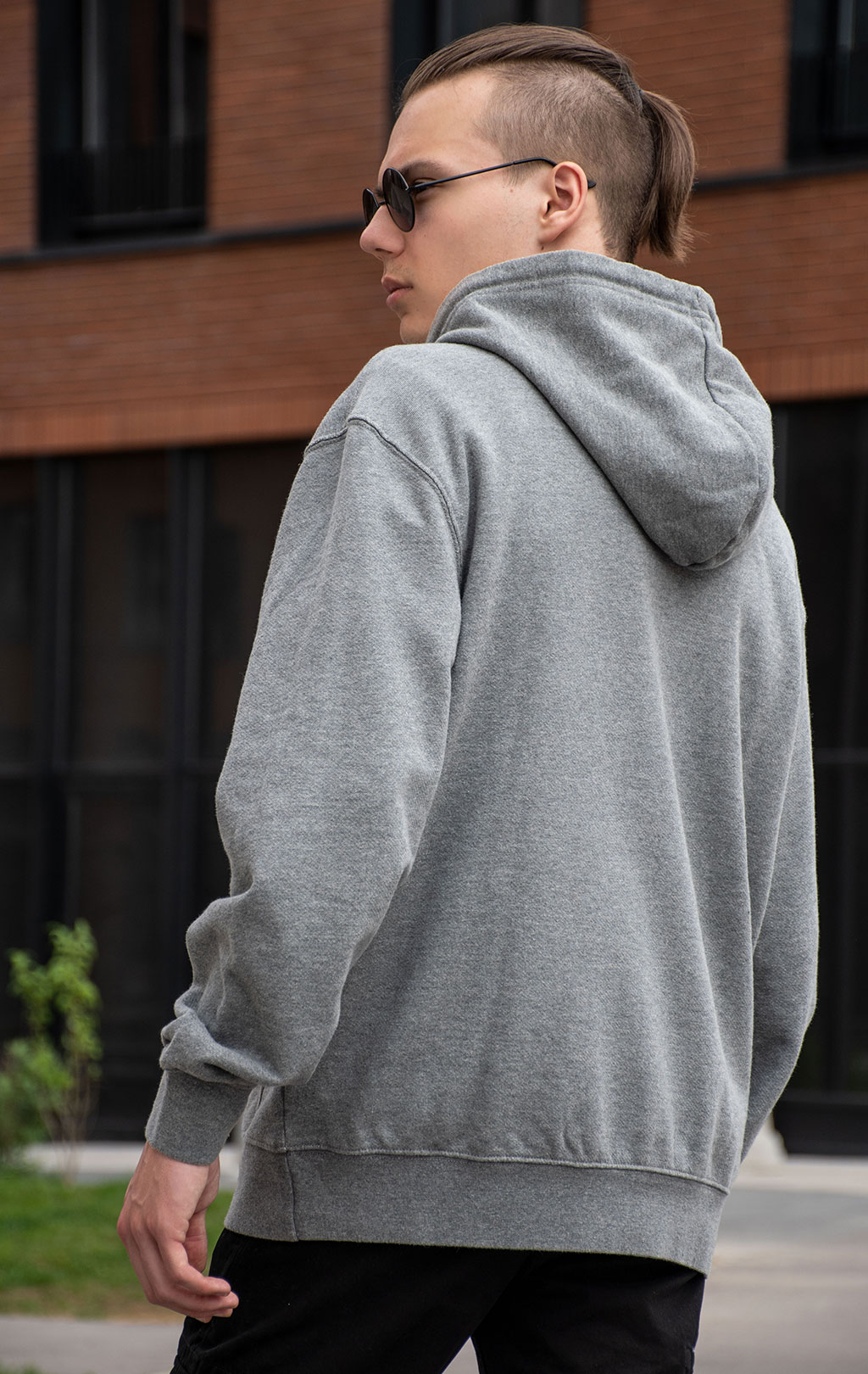 Толстовка ALPHA INDUSTRIES ALPHA RANSOM HOODIE SS 24 m medium charcoal heather 