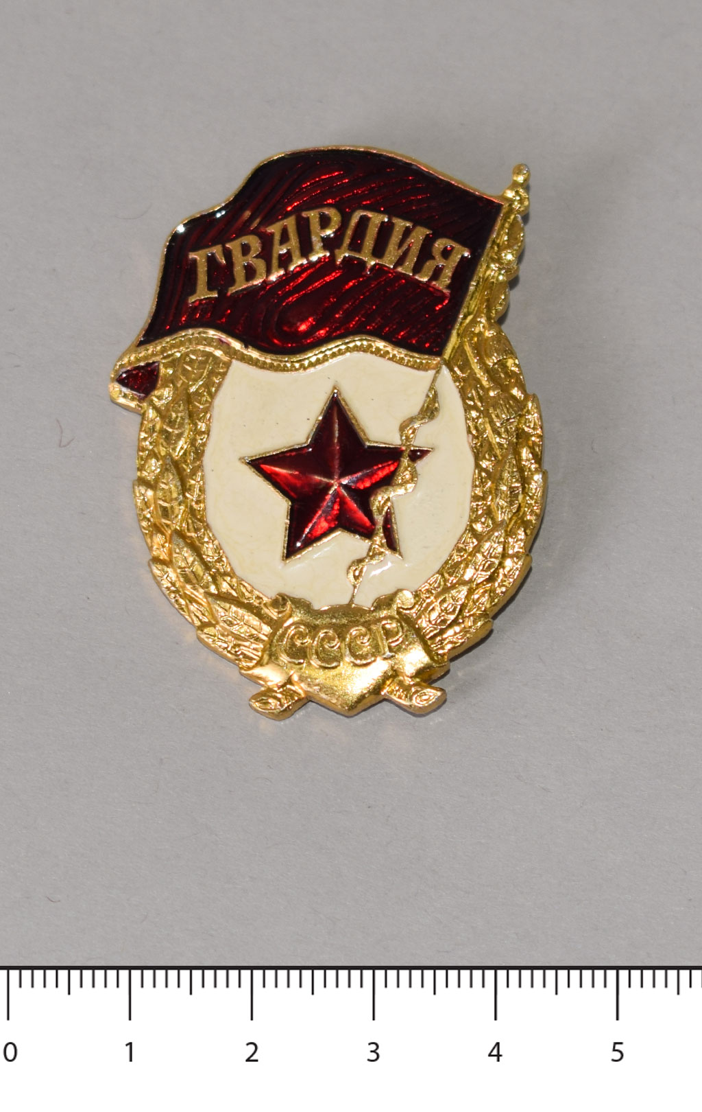 Знак ГВАРДИЯ на булавке 