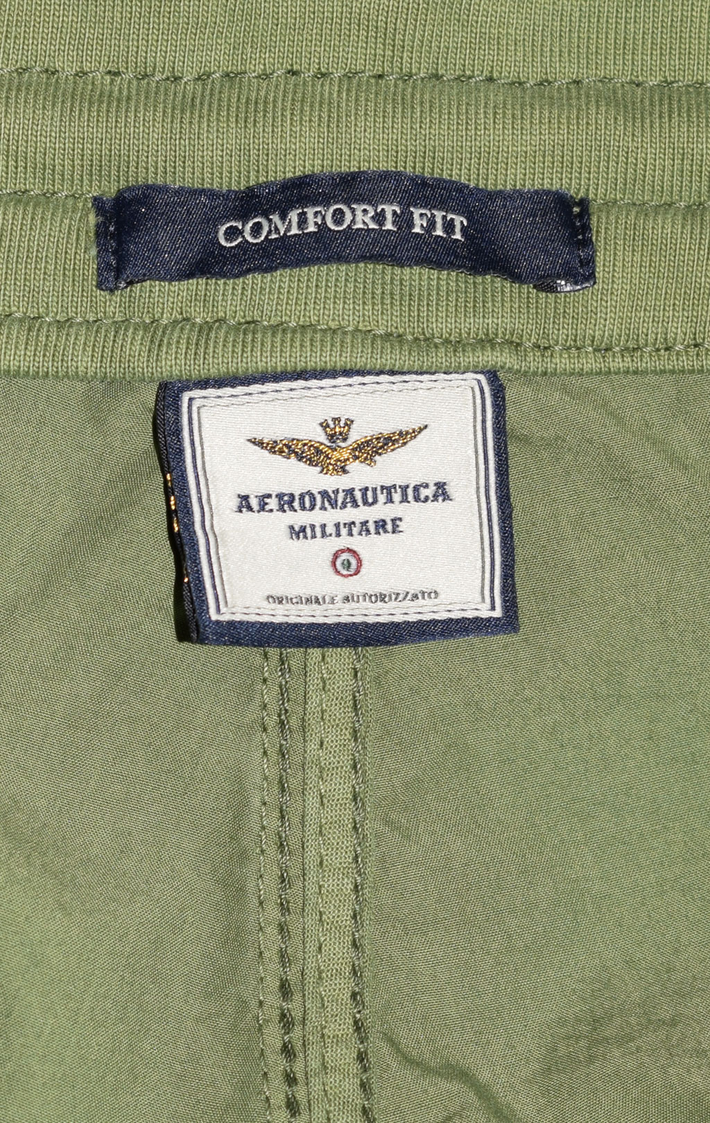 Брюки-карго AERONAUTICA MILITARE SS 23/AL verde militare (PA 1515) 