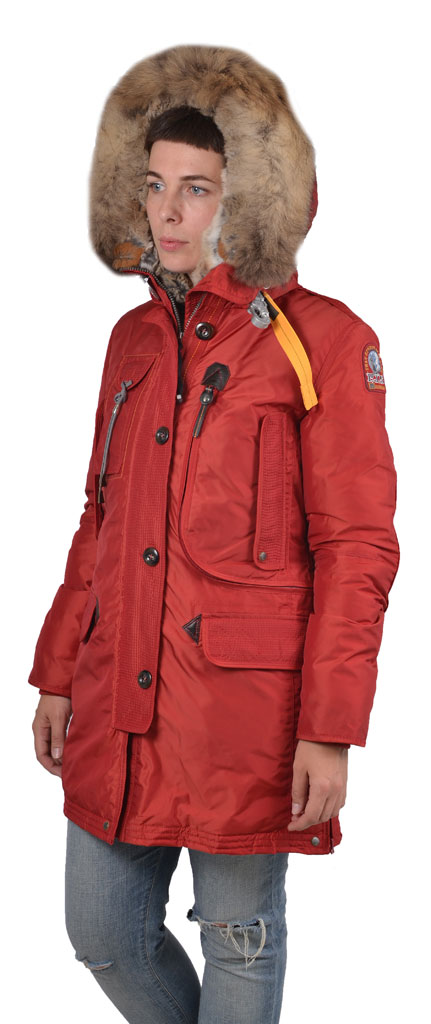 Женская аляска-пуховик PARAJUMPERS KODIAK red 