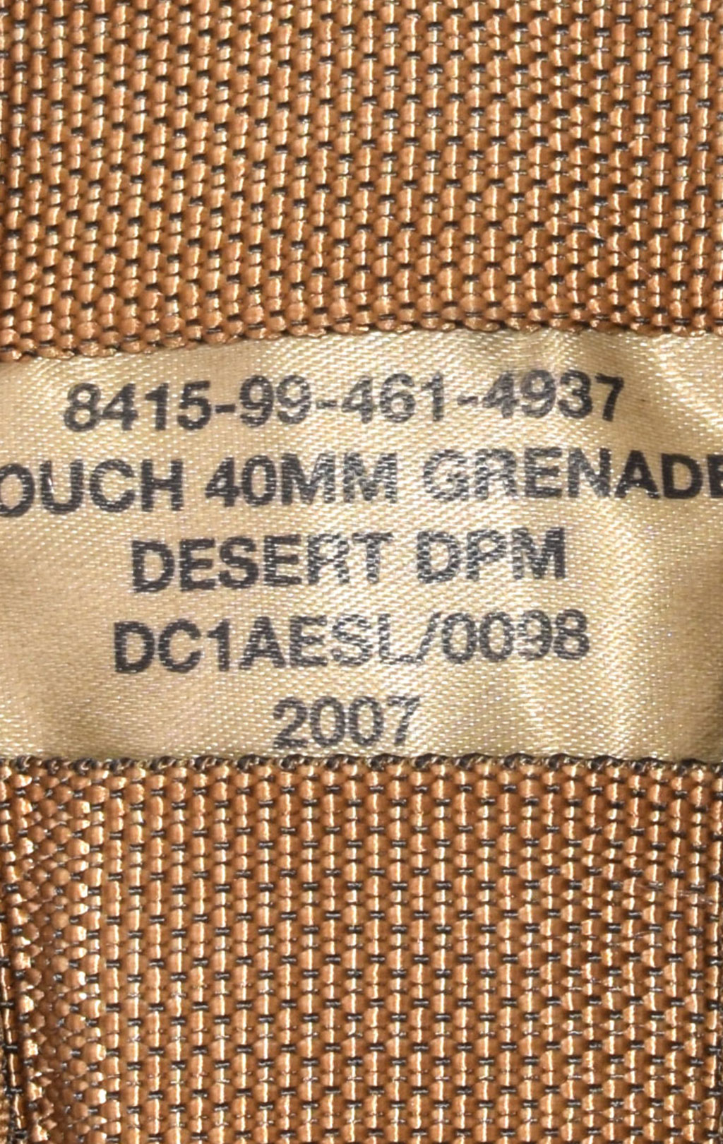 Подсумок гранатный 40 mm Grenade MOLLE dpm desert Англия