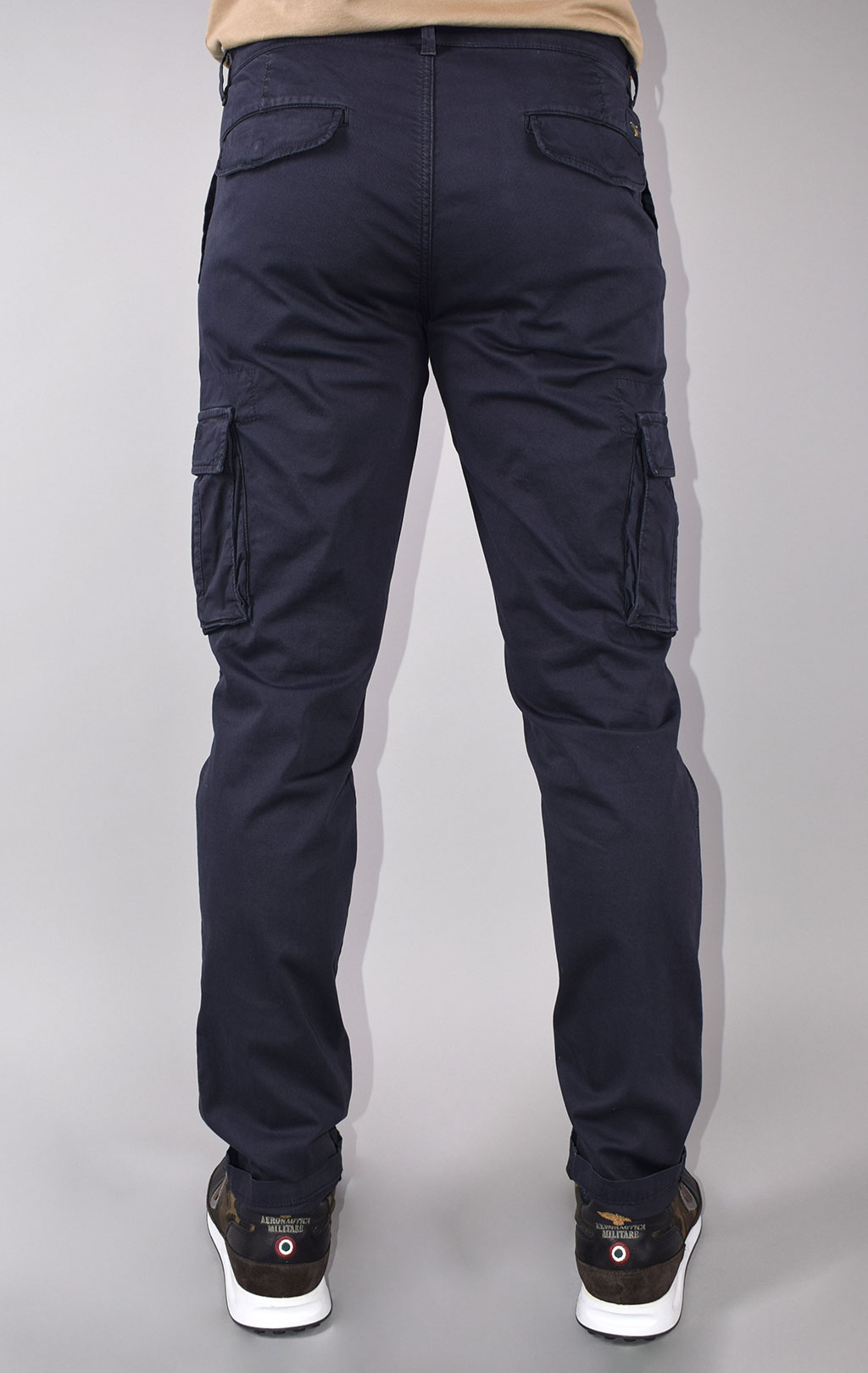 Брюки-карго AERONAUTICA MILITARE SS 20/AL blue navy (PA 1380) 