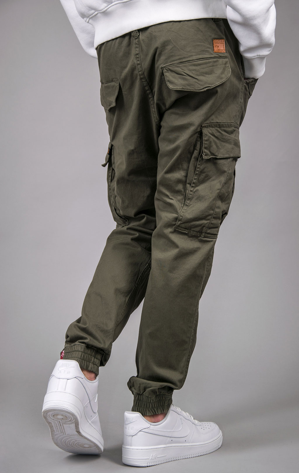 Брюки-карго ALPHA INDUSTRIES AIRMAN dark olive 