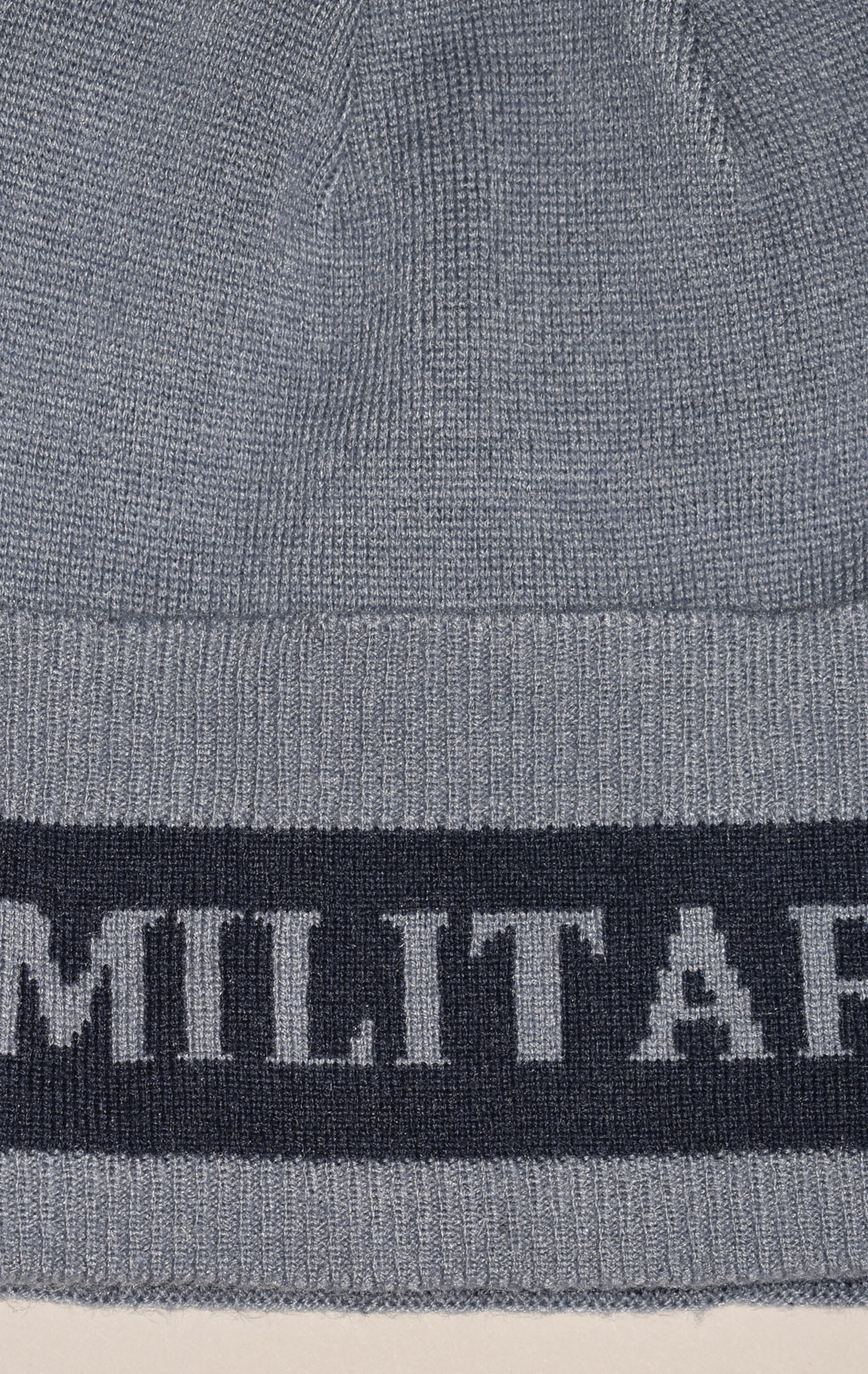 Шапка вязаная AERONAUTICA MILITARE FW 23/24/CN blue mirage (CU 060) 