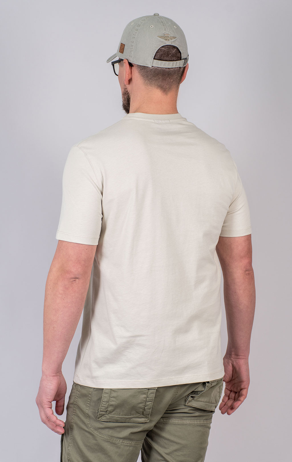 Футболка AERONAUTICA MILITARE SS 25 m/IT ghiaccio (TS 2419) 