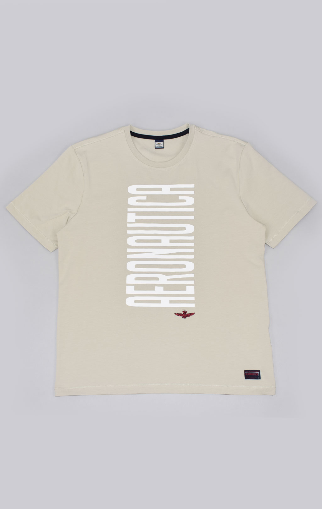Футболка AERONAUTICA MILITARE SS 22/TR abbey stone (TS 1932)
