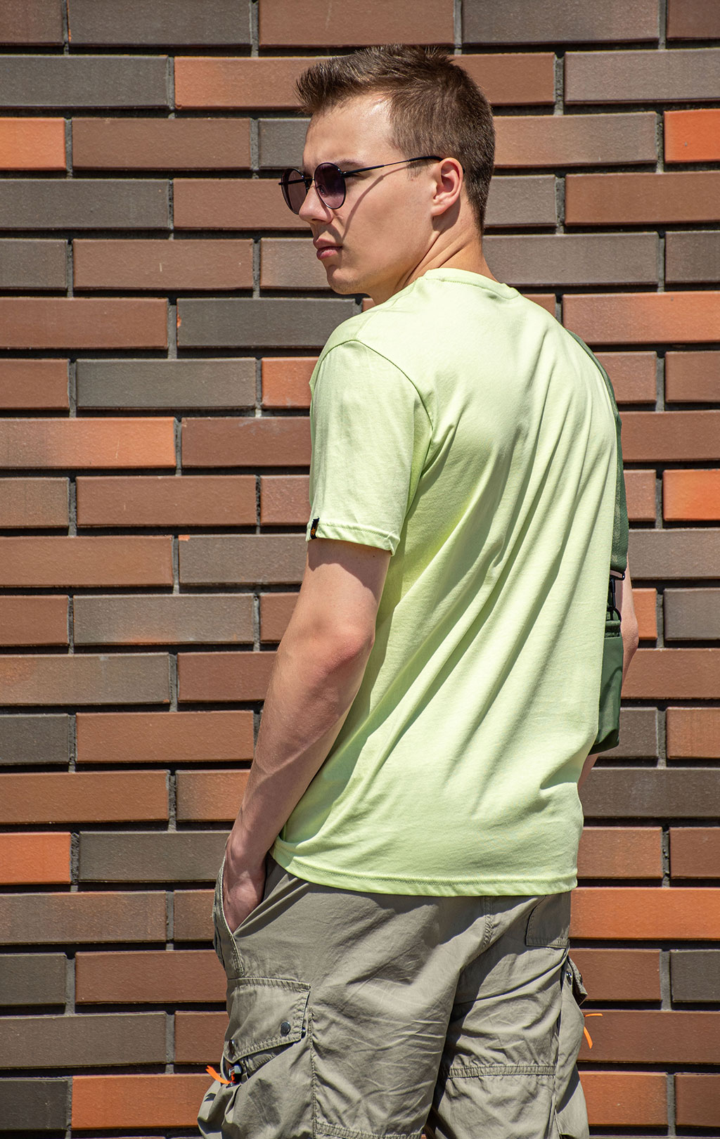 Футболка ALPHA INDUSTRIES BASIC T arctic lime 