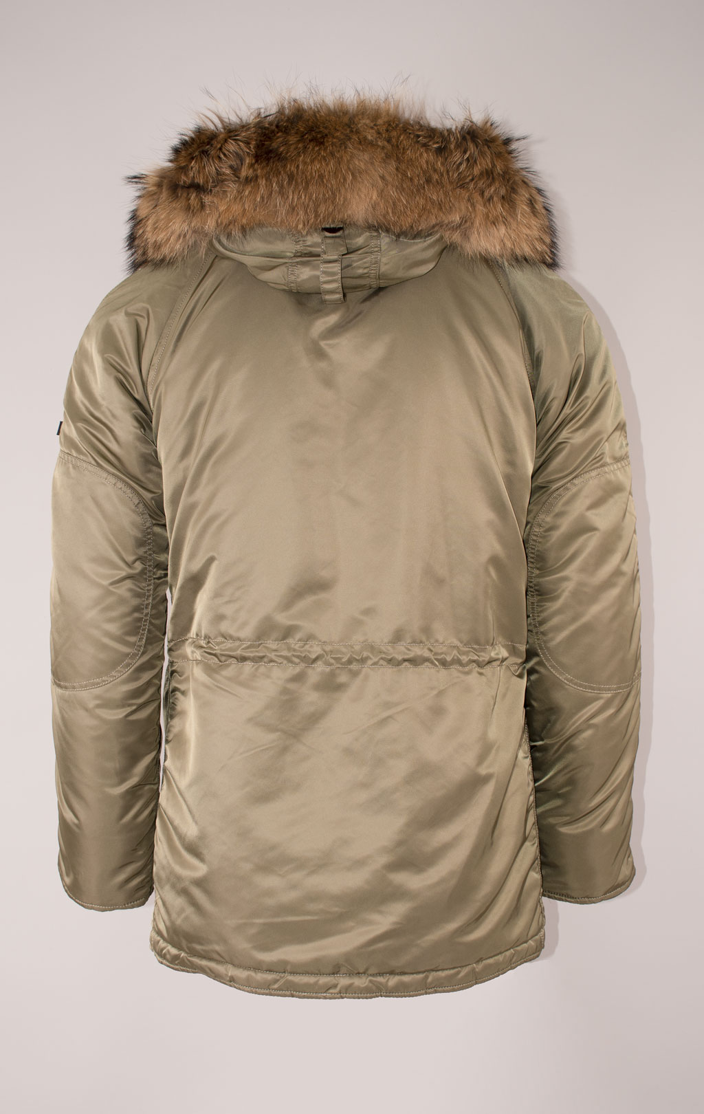 Аляска ALPHA INDUSTRIES SLIM FIT GEN-I N-3B натур. мех vintage olive/orange 