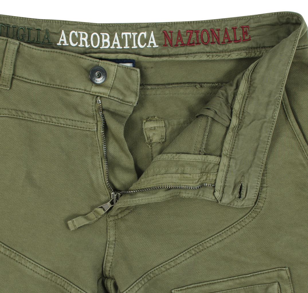 Брюки-карго AERONAUTICA MILITARE olive (PF 632) 