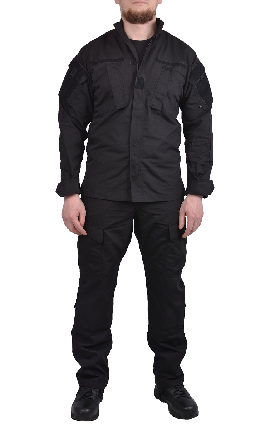 Костюм Pentagon ACU set хлопок35%/полиэстр65% Rip-Stop black 02007-05005 