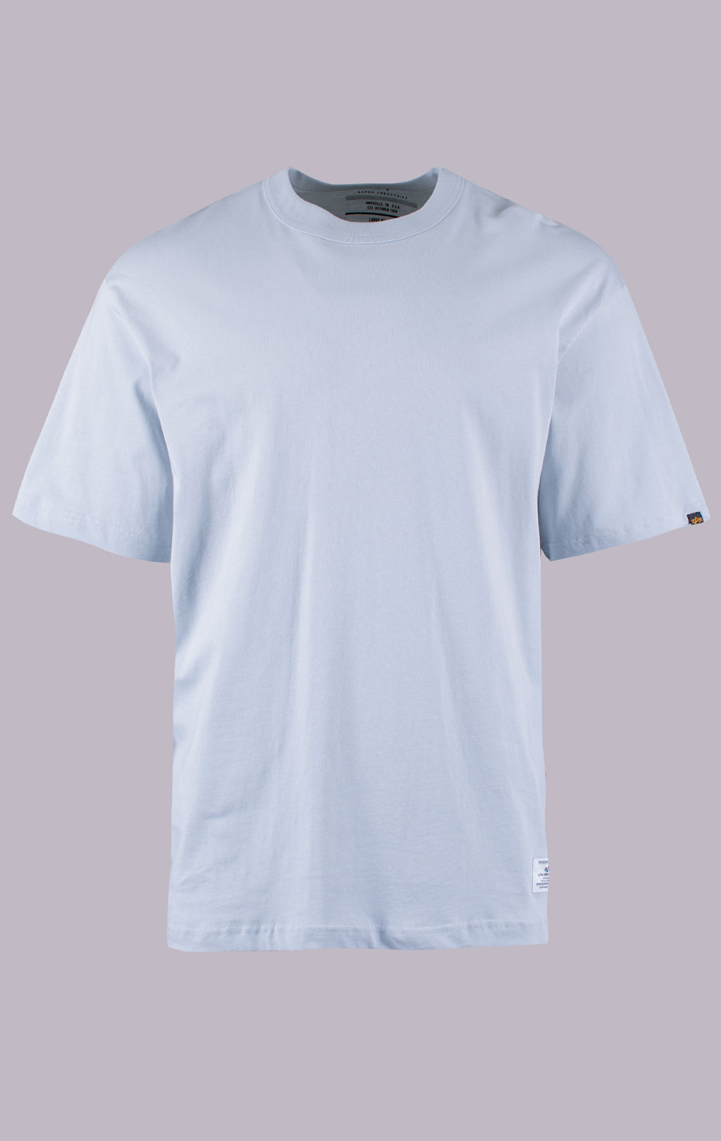 Футболка ALPHA INDUSTRIES RELAXED ALPHA ANGELS TEE SS 26 mist 