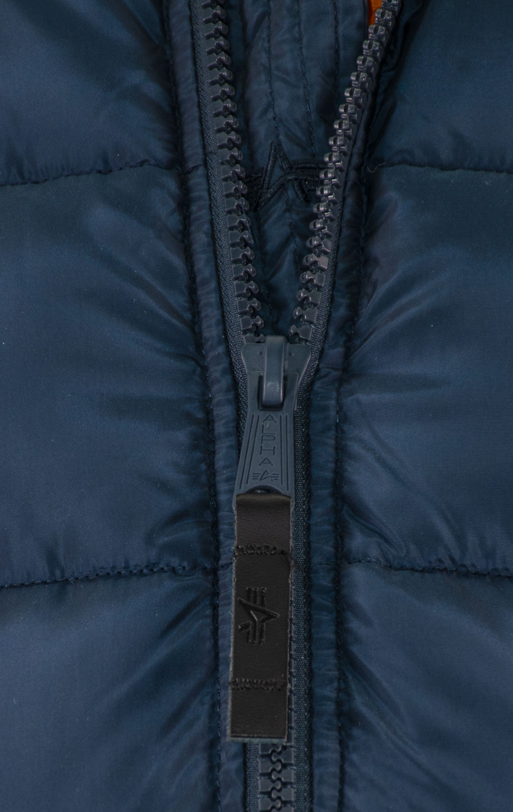 Куртка ALPHA INDUSTRIES HOODED PUFFER ALPHA FD rep. blue 