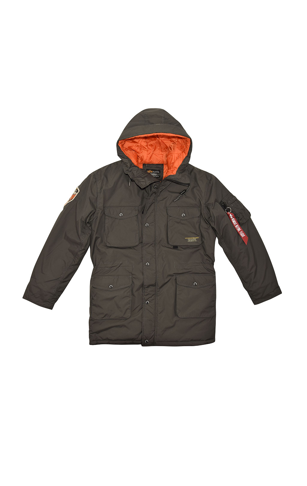 Куртка ALPHA INDUSTRIES MOUNTAIN ALL WEATHER JACKET greyblack 