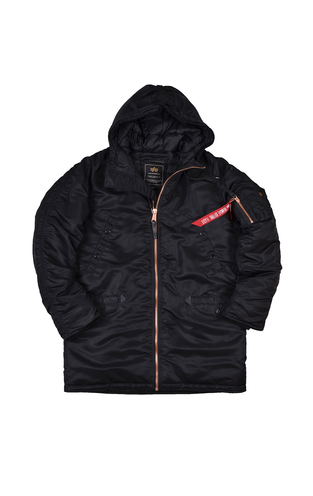 Аляска ALPHA INDUSTRIES PM N-3B black 