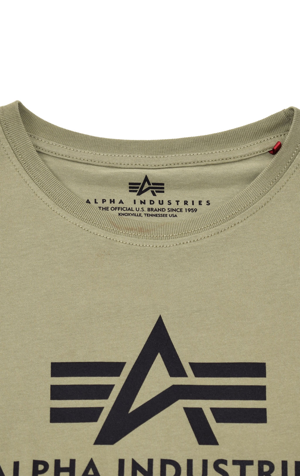 Детская футболка ALPHA INDUSTRIES BASIC T olive 