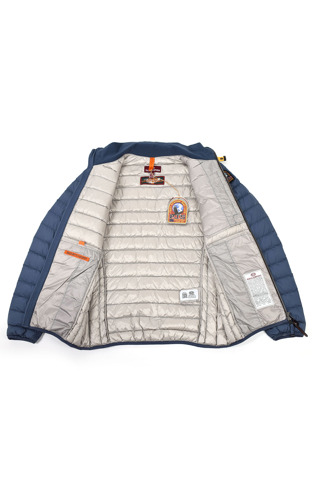 Куртка-пуховик лёгкая PARAJUMPERS UGO SS 20 marine 