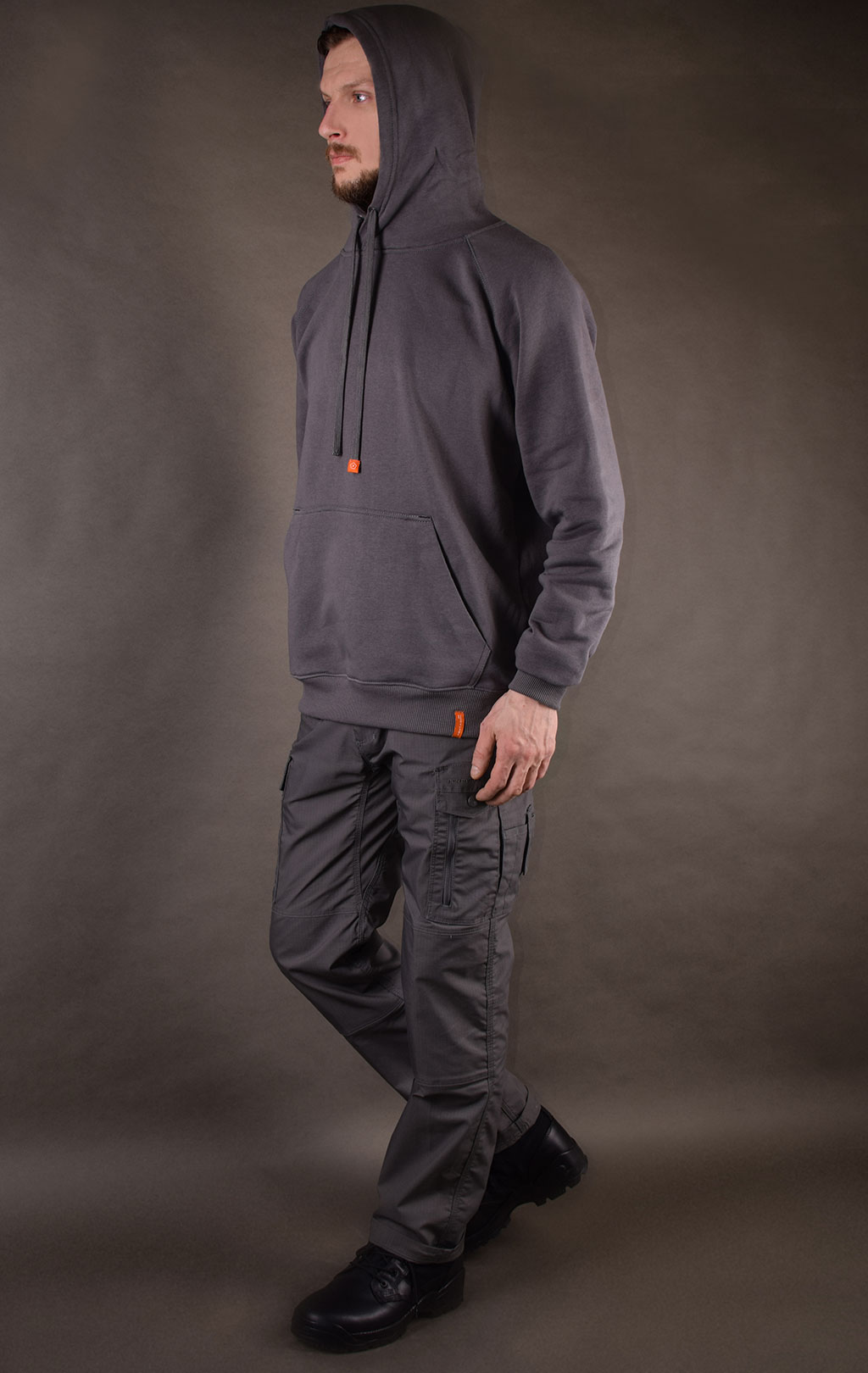 Толстовка Pentagon PHAETON хлопок75%/полиэстр25% grey cinder 09021 ...