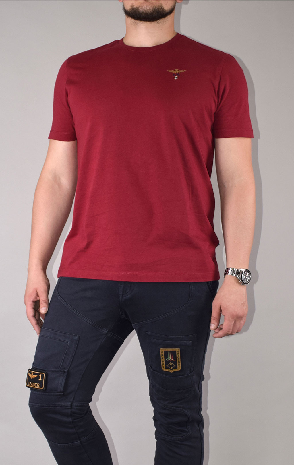 Футболка AERONAUTICA MILITARE FW 20/21/TR rosso (TS 1780) 