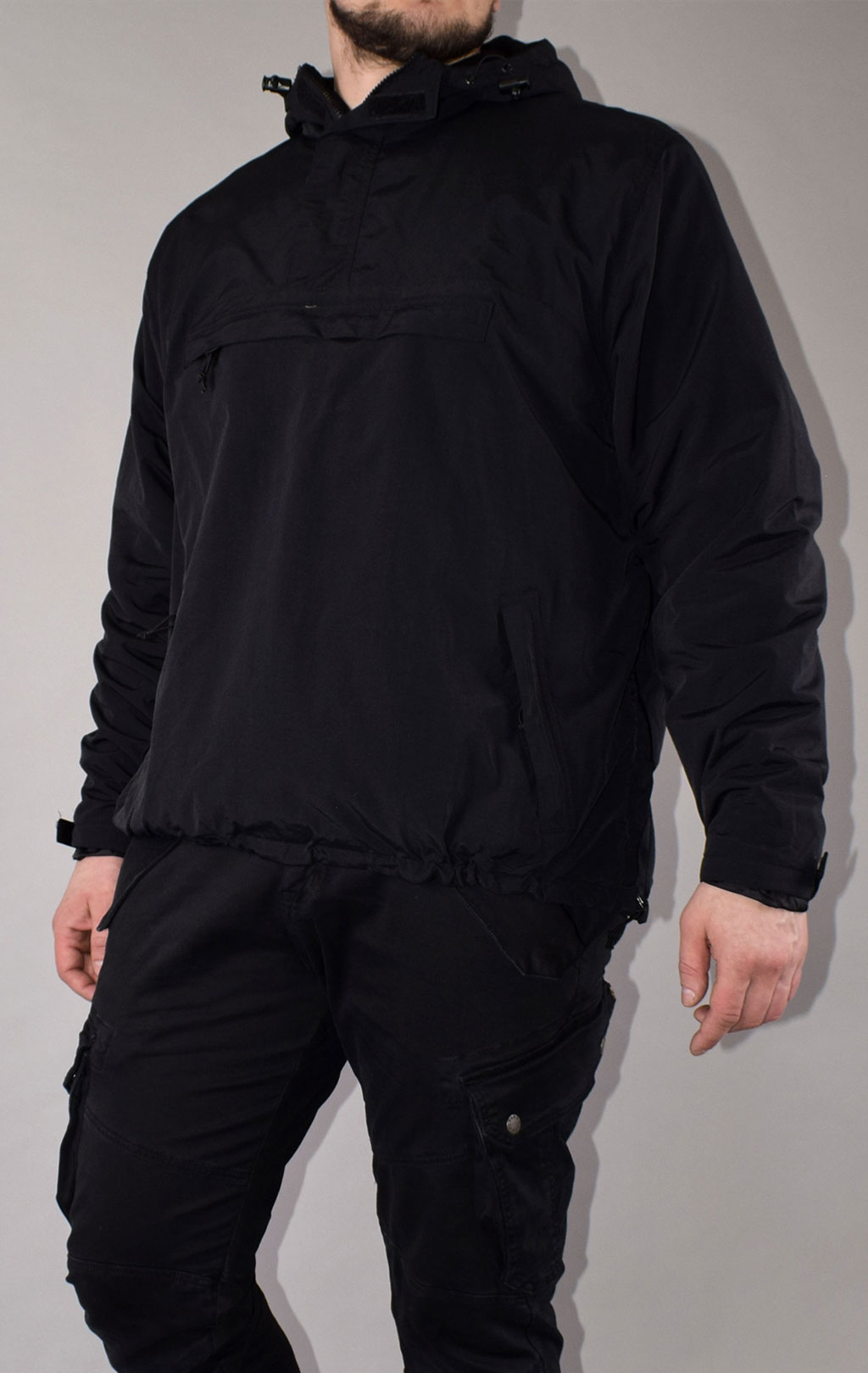 Анорак Surplus WINDBREAKER big size black 