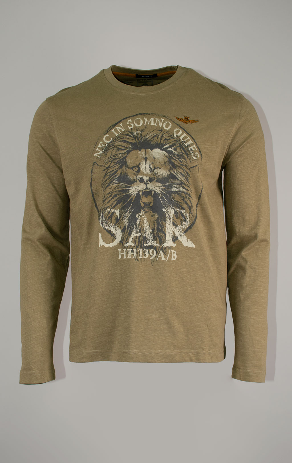 Лонгслив AERONAUTICA MILITARE FW 25/26/BD colonial abbey (TS 2485) 