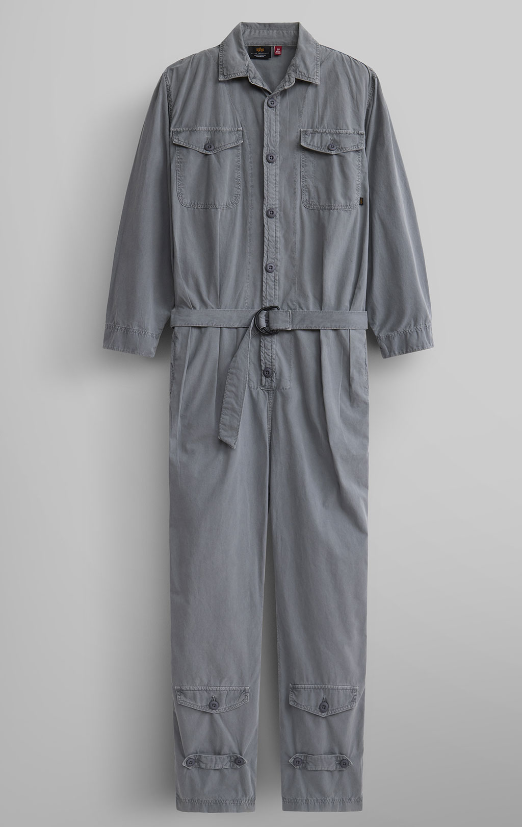 Женский комбинезон ALPHA INDUSTRIES AN-6650 MOD FLIGHT SUIT SS 24 m aircraft gray 