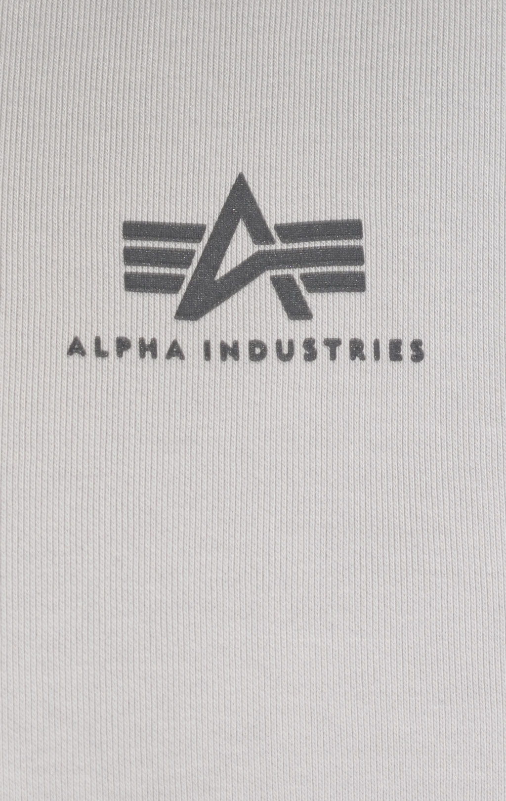 Свитшот ALPHA INDUSTRIES BASIC SWEATER SMALL LOGO pastel grey 