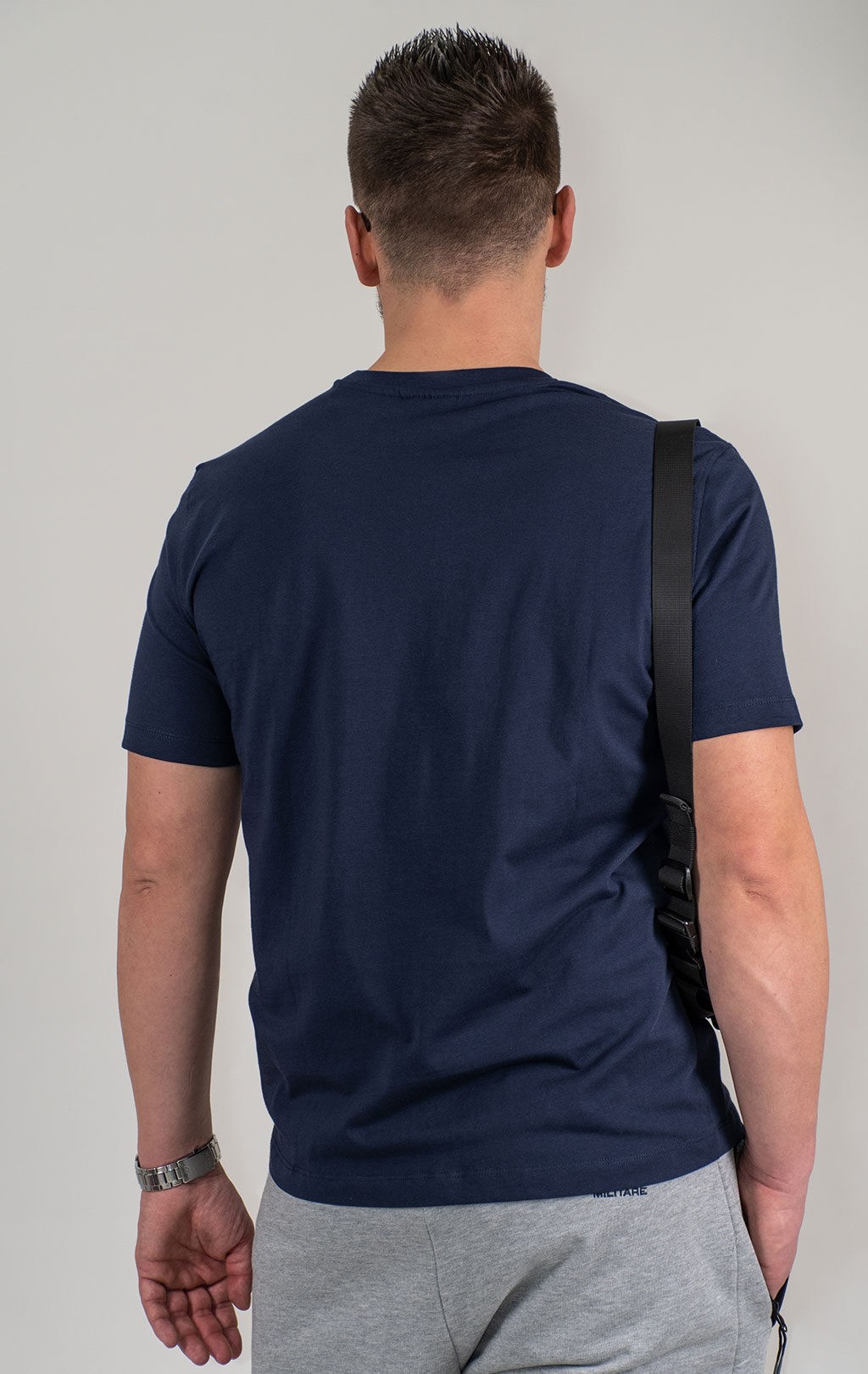 Футболка AERONAUTICA MILITARE SS 25 m/BD blue navy (TS 2376) 