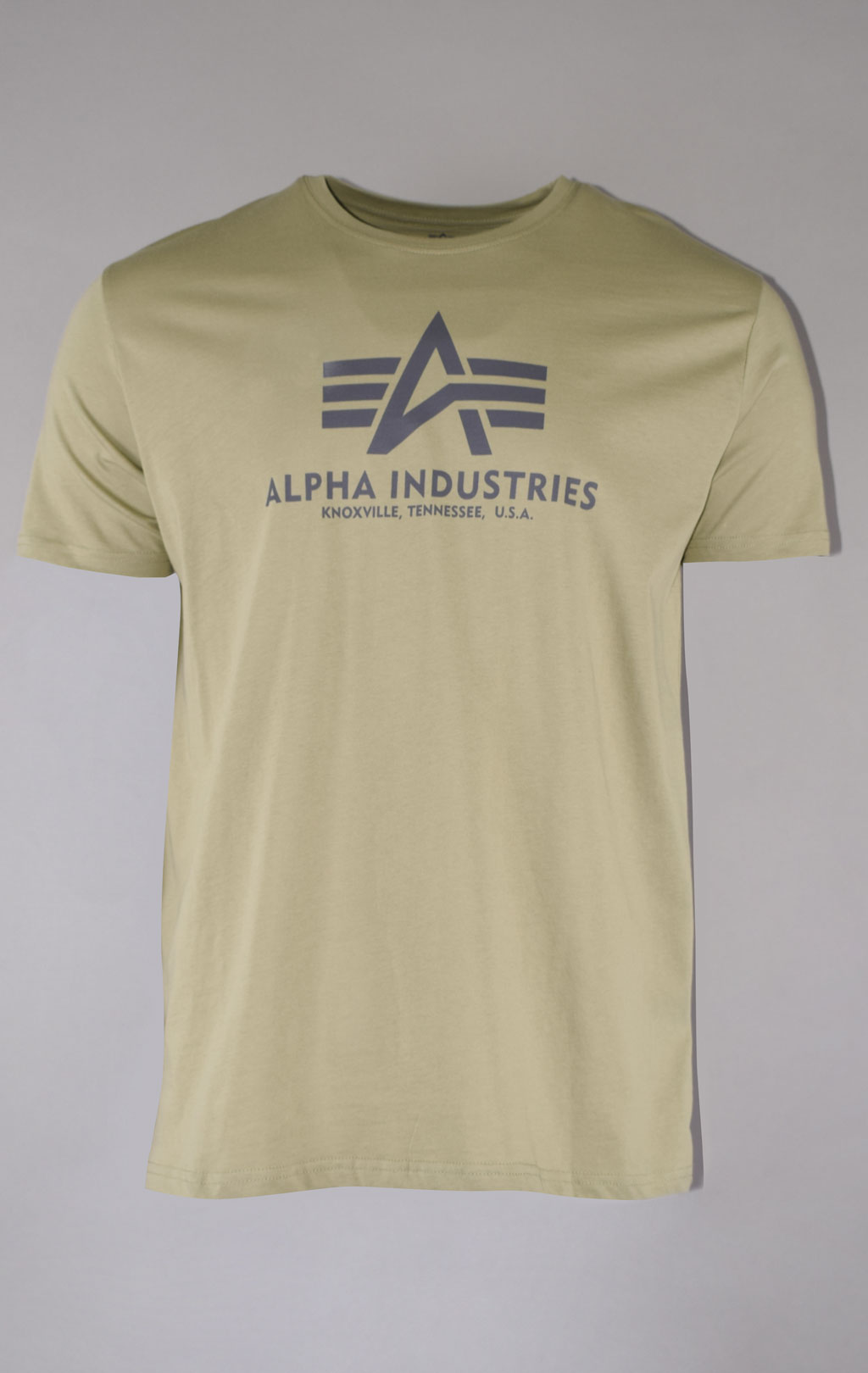 Футболка ALPHA INDUSTRIES BASIC T light olive 