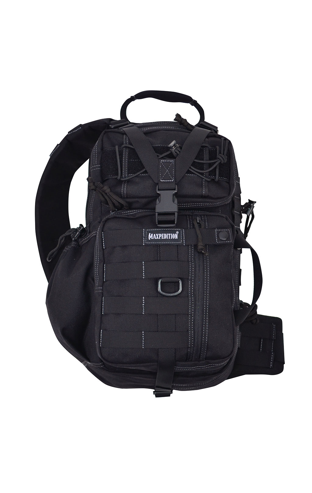 Рюкзак тактический однолямочный Maxpedition SITKA one strap black 