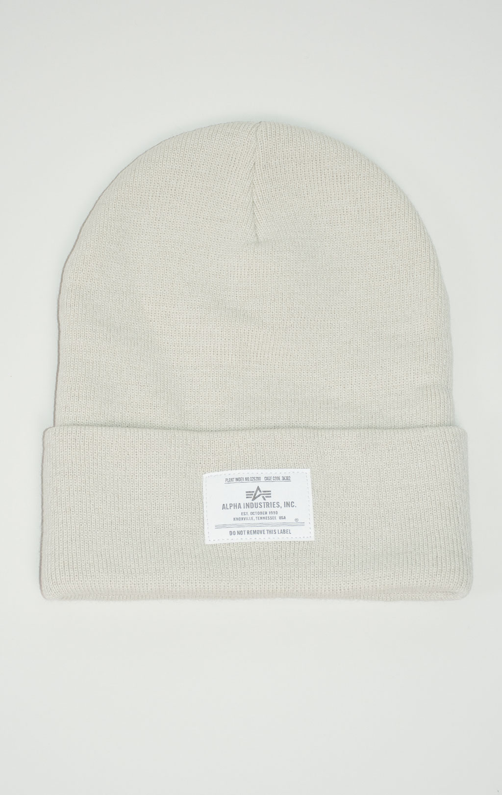 Шапка ALPHA INDUSTRIES ESSENTIAL BEANIE FW 25/26 dune white 