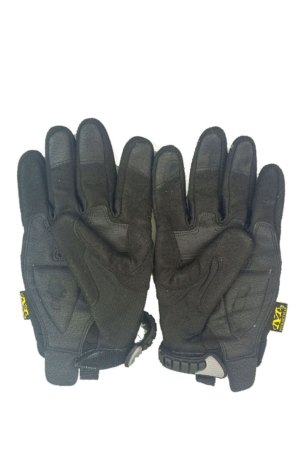 Перчатки MECHANIX с пласт. защитой M-PACT (копия) black б/у 