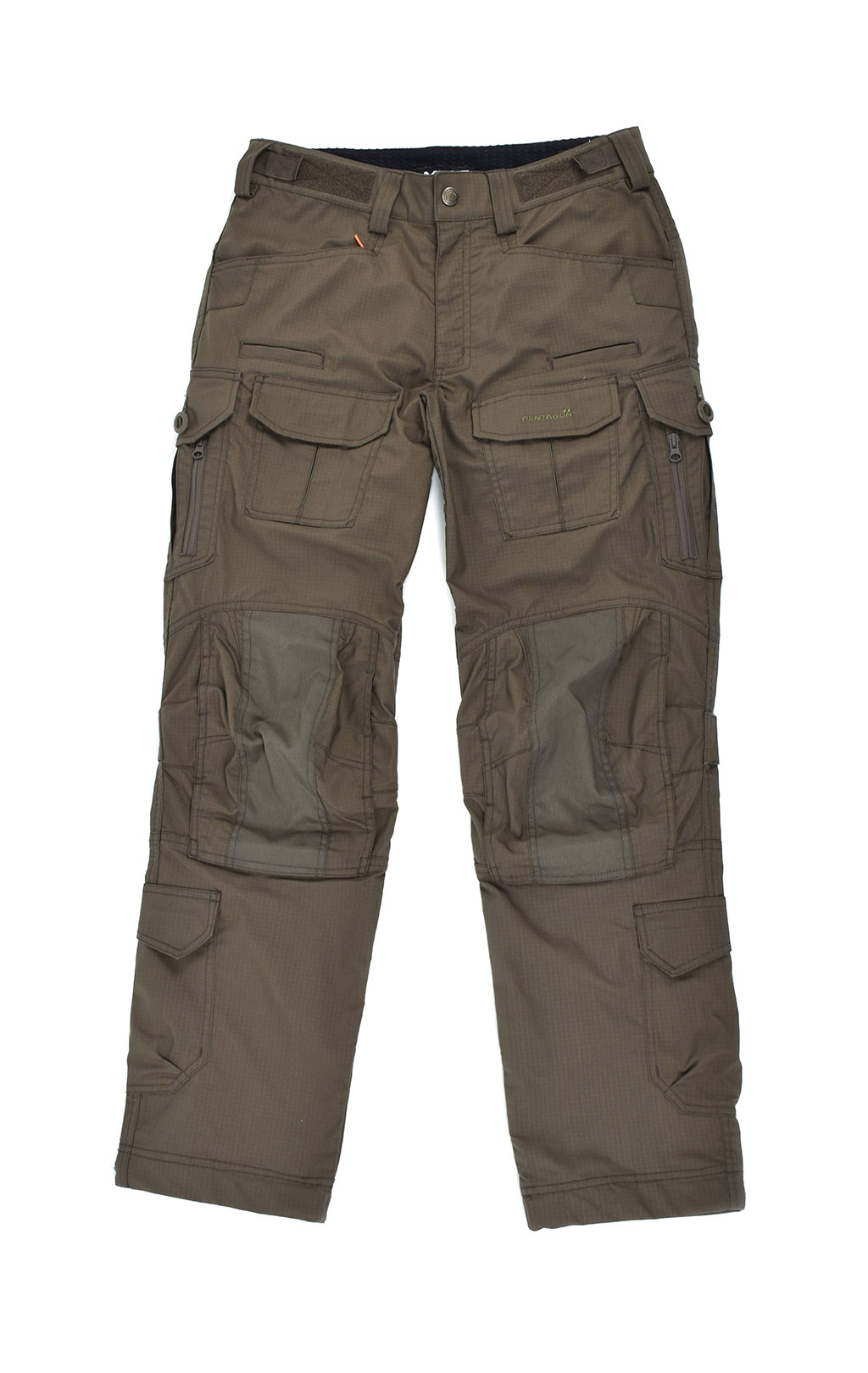 Брюки тактические Pentagon WOLF big size хлопок35%/полиэстр65% Rip-Stop stretch ranger green 06RG 05031 