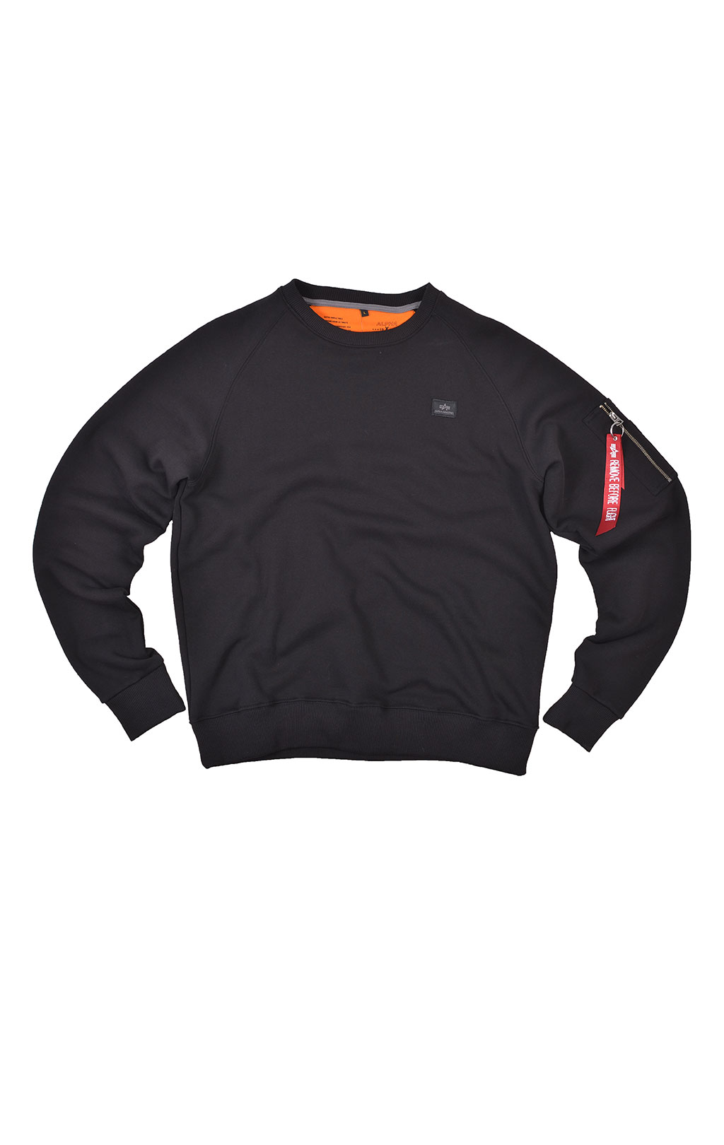 Свитшот ALPHA INDUSTRIES X-FIT SWEAT black 