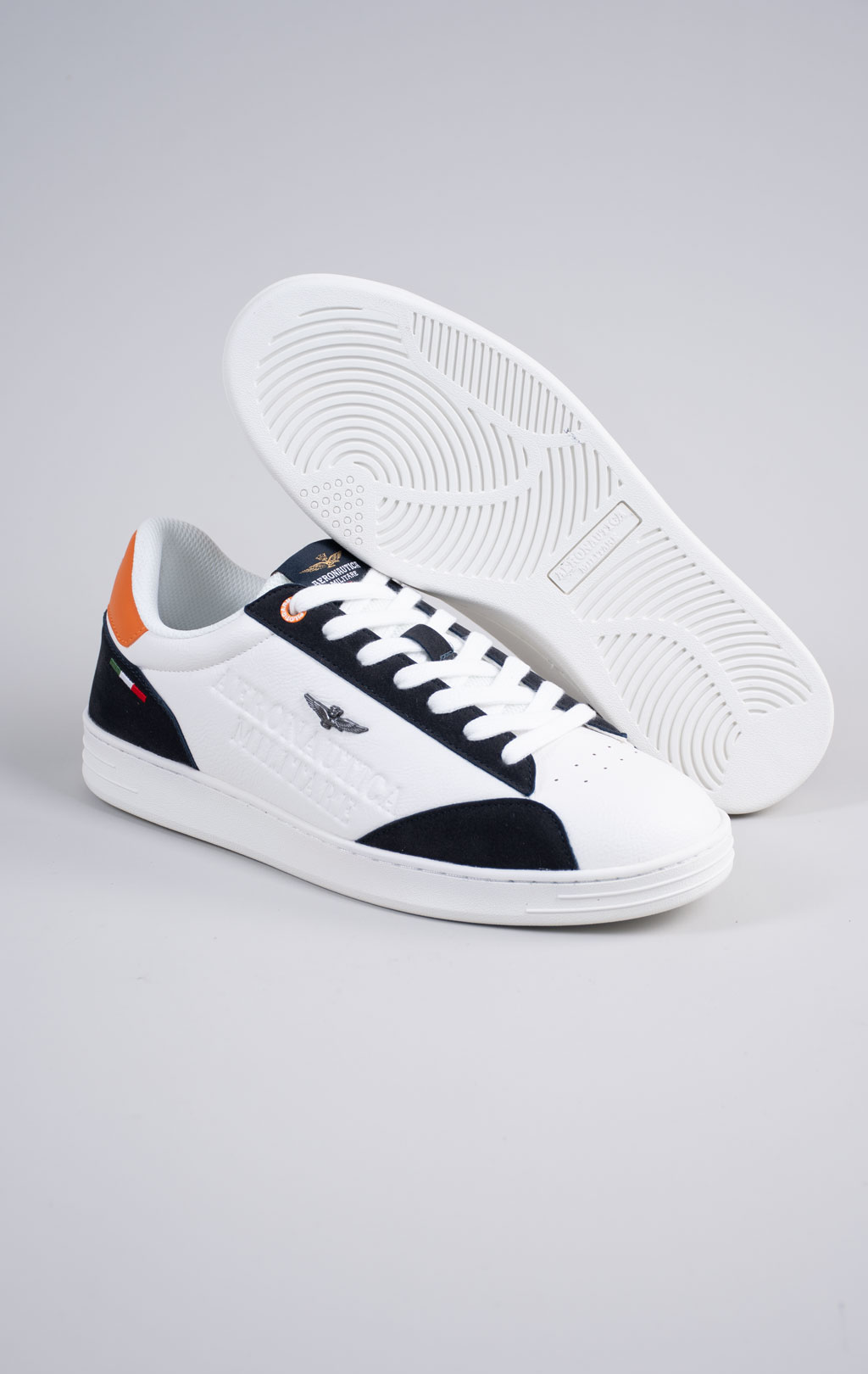 Кроссовки AERONAUTICA MILITARE (SC 0306) SS 26/CN bianco blue 