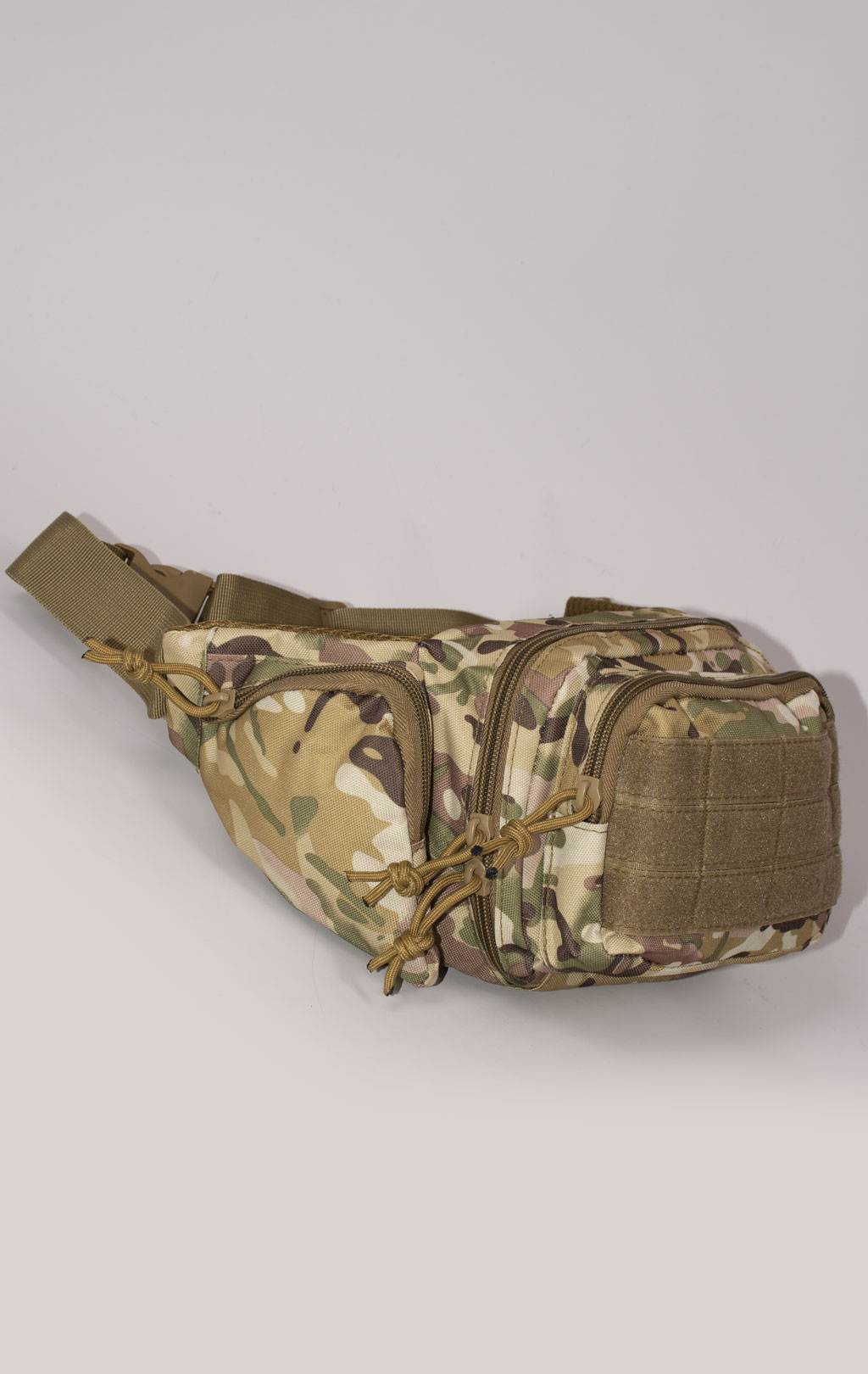 Сумка поясная тактическая SABADO MOLLE Velcro 20x110x15 multicam b-9038 