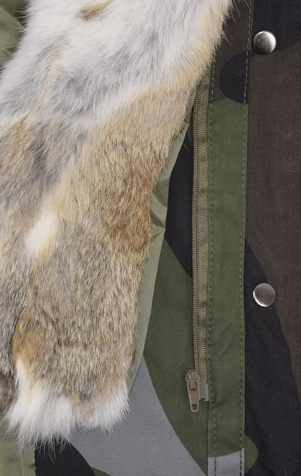 Женская куртка-парка CANADIAN BERNIERES CANVAS COTTON bosco green 