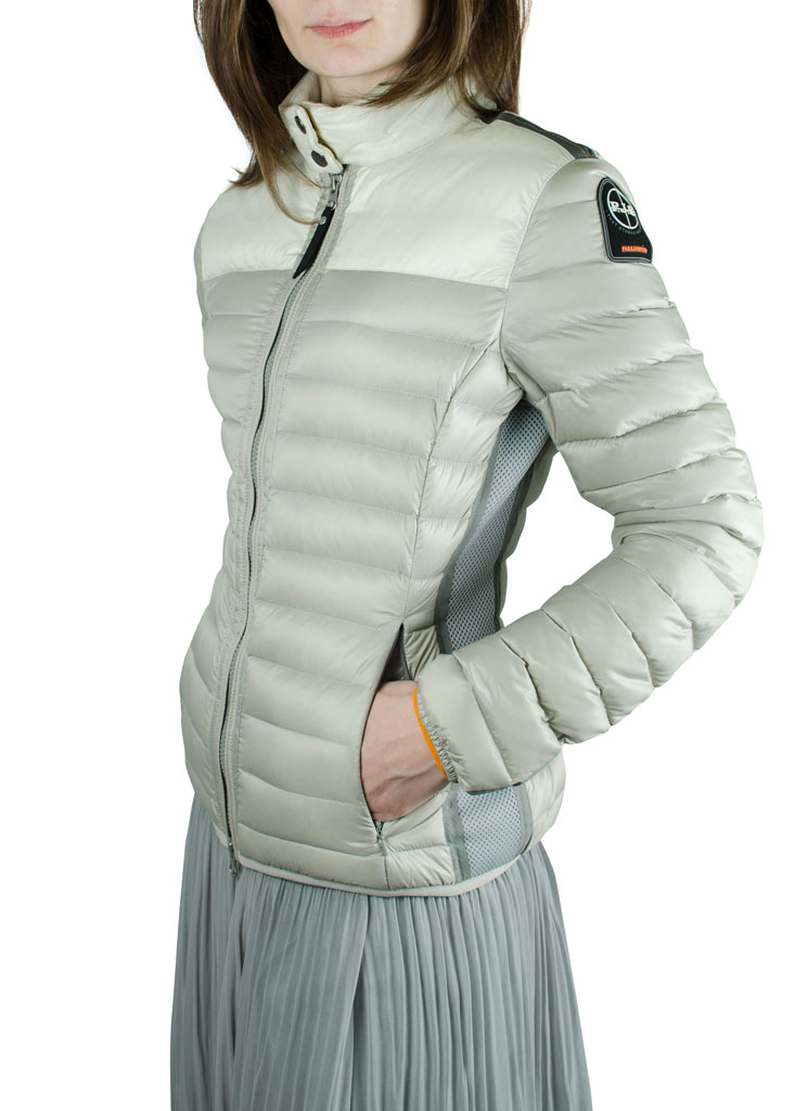 Женская куртка лёгкая PARAJUMPERS KOCHI silver 