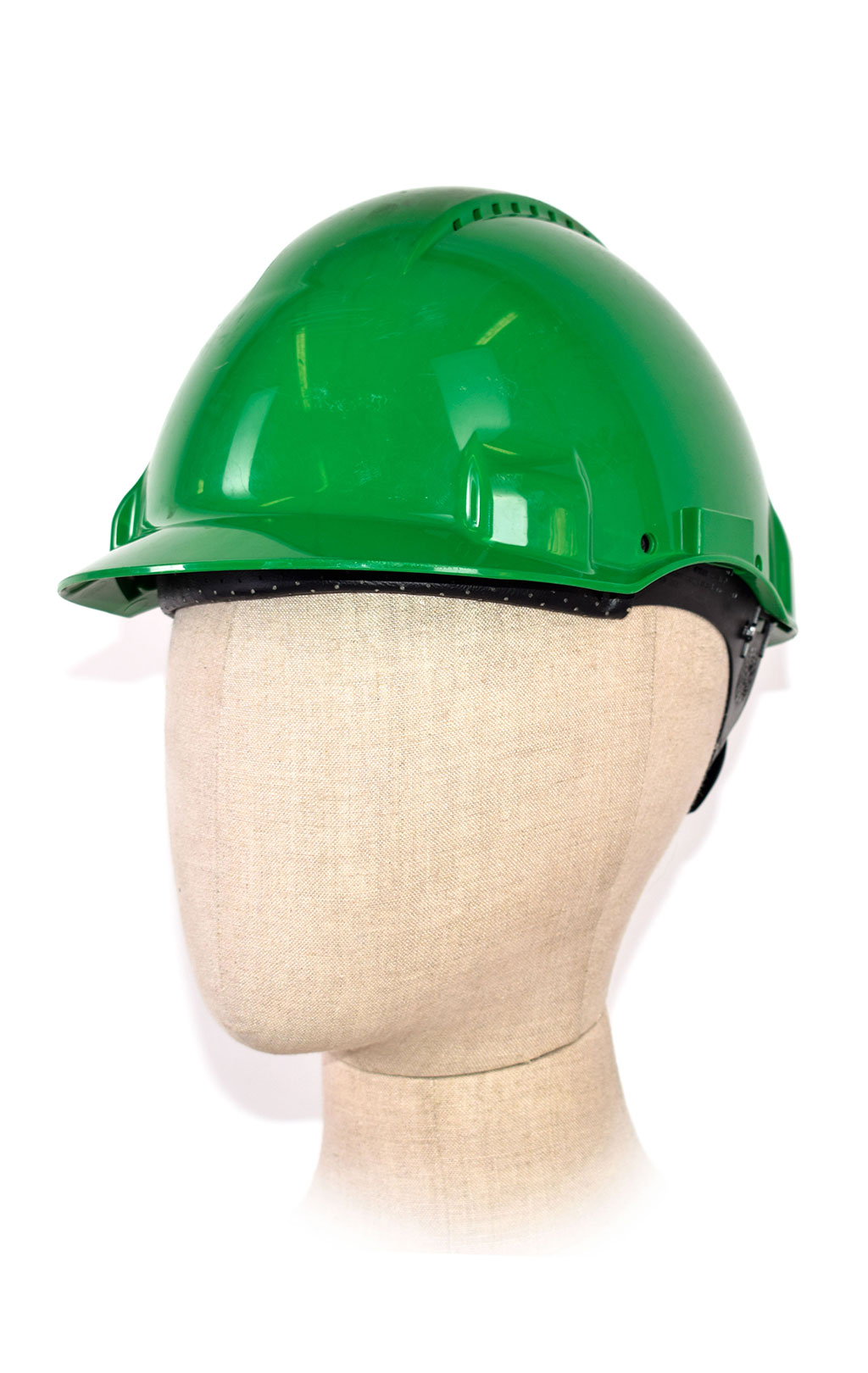 Шлем строительный пластик green б/у Голландия