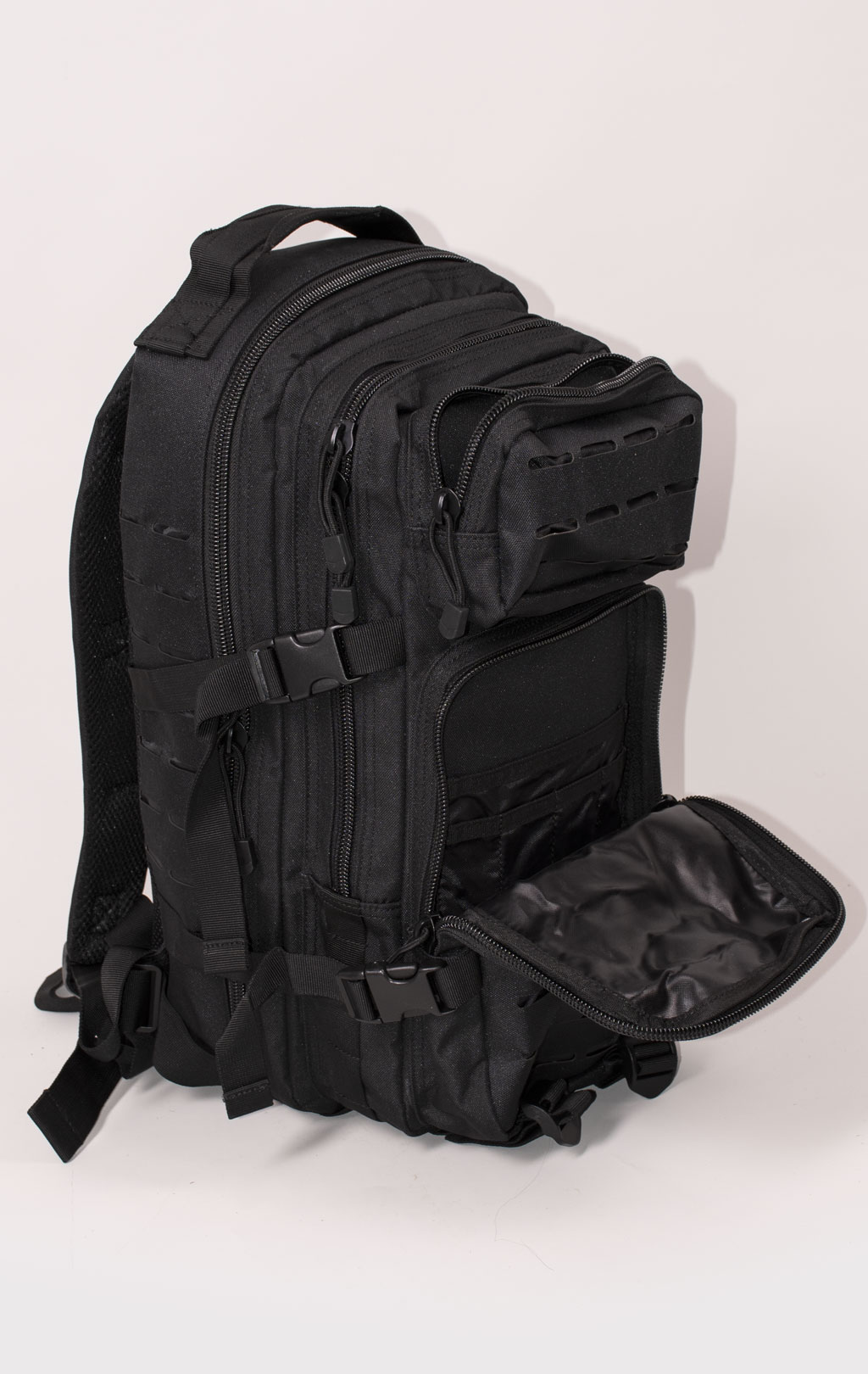 Рюкзак тактический 30L front laser cut black BS-440-1 Китай