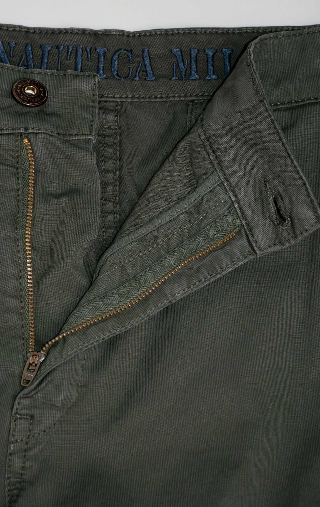 Брюки-карго AERONAUTICA MILITARE плотные FW 25/26/AL beluga grey (PA 1329) 