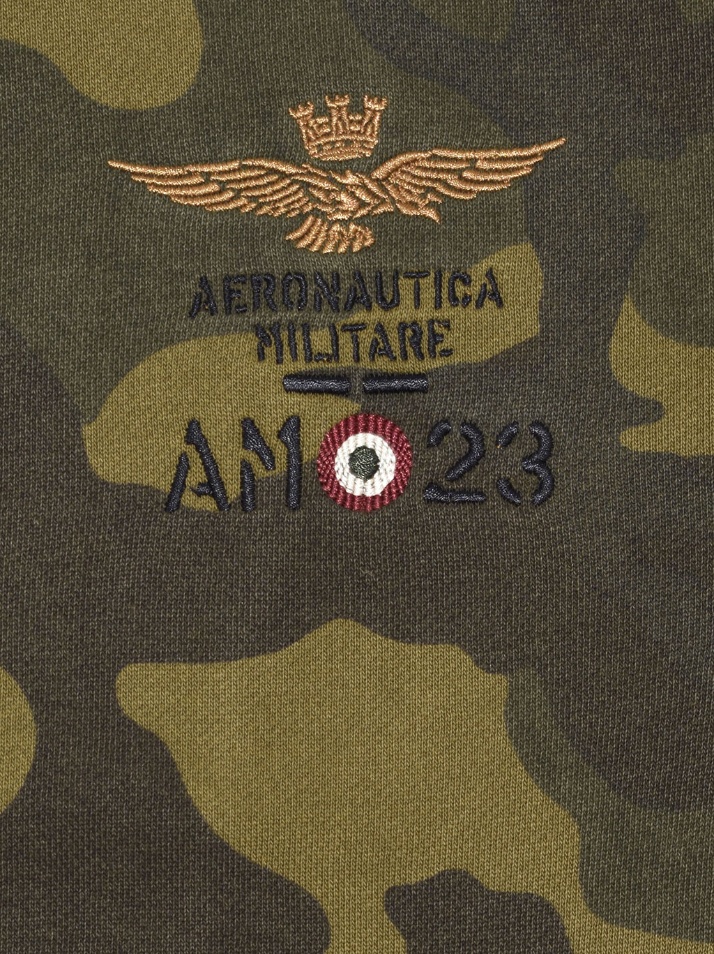 Толстовка AERONAUTICA MILITARE FW 19/20 camouflage verde (FE 1461) 