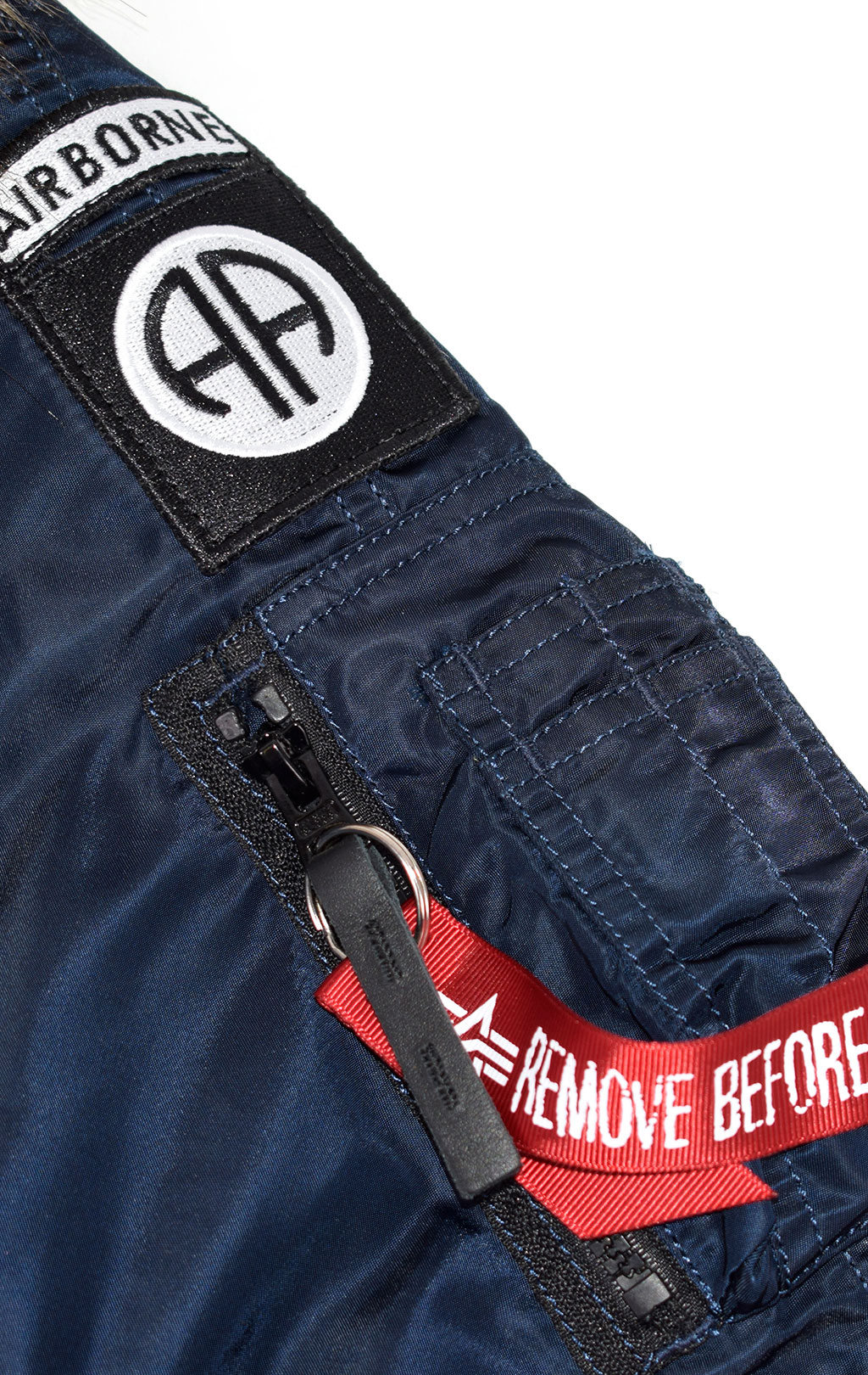 Аляска ALPHA INDUSTRIES AIRBORNE N-3B rep. blue 