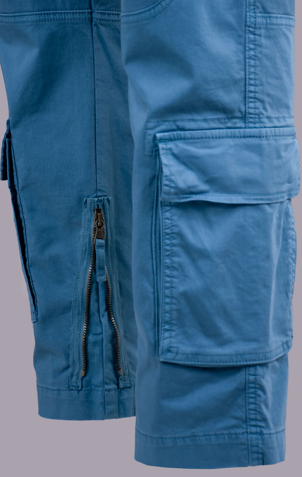 Брюки-карго AERONAUTICA MILITARE ANTI-G SS 26/AL dusty blue (PA 1387) 