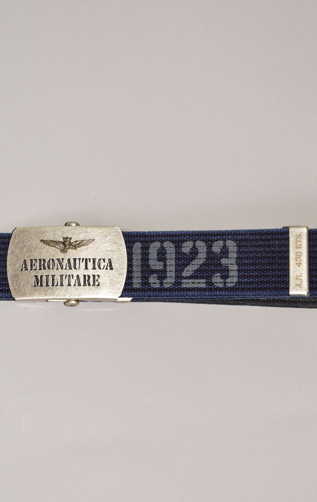 Ремень тканевый AERONAUTICA MILITARE FW 22/23/IT blue navy (CI 287) 