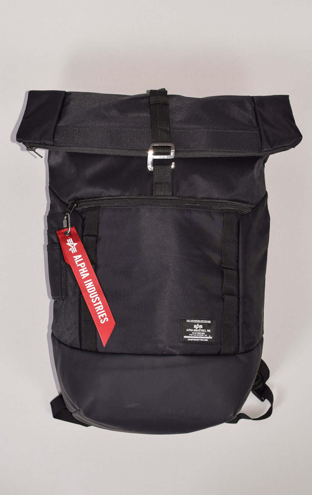 Рюкзак ALPHA INDUSTRIES CREW RT BAG SS 24 black 